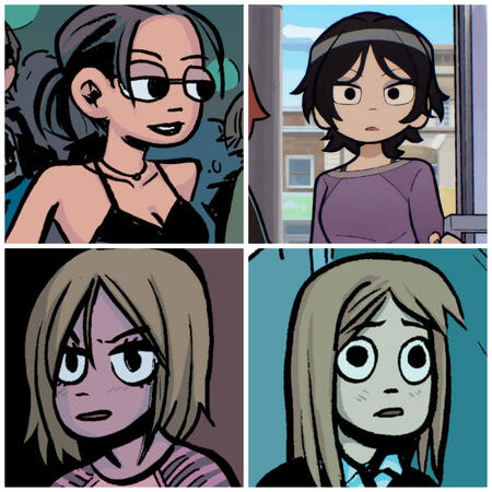 Monique, Hollie, Sara &amp; Lauren | Scott Pilgrim Comic Dub Vol 2